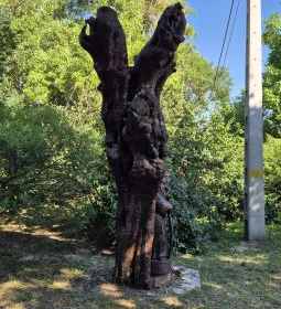 Az erdő szelleme (faszobor)
