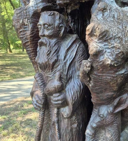 Az erdő szelleme (faszobor)