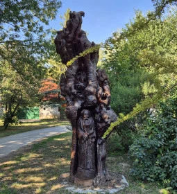 Az erdő szelleme (faszobor)