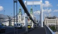 Erzsébet híd Budapest - Külső kép
