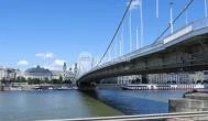 Erzsébet híd Budapest - Külső kép