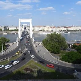 Erzsébet híd Budapest - Külső kép