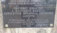 Erzsébet királyné-emlékkő Budapest - Egyéb