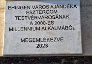 Erzsébet királyné szobra Esztergom