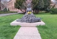 Erzsébet királyné szobra - Pesterzsébet Budapest