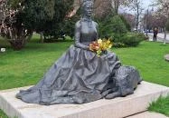 Erzsébet királyné szobra - Pesterzsébet Budapest