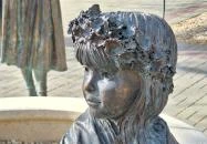 Erzsébet kútszobor Mórahalom