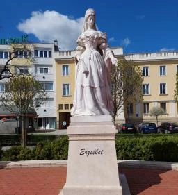 Erzsébet szobor