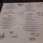 EscoBar - Etele Plaza Budapest - Étlap/itallap