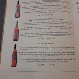 EscoBar - Etele Plaza Budapest - Étlap/itallap