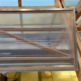 Este11 Budapest - Étlap/itallap