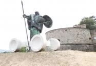 Esztergom Városalapító Vitéz szobra Esztergom