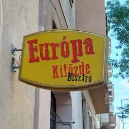 Európa Bisztró Kifőzde Budapest - Külső kép