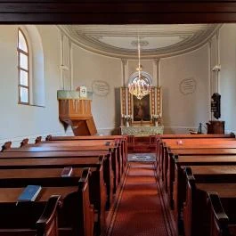 Evangélikus templom Kölcse - Belső