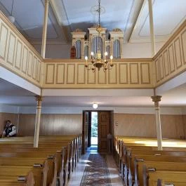 Evangélikus templom, Rábaszentandrás - Belső