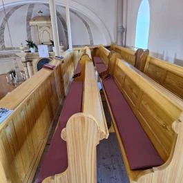 Evangélikus templom, Rábaszentandrás - Belső