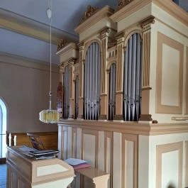 Evangélikus templom, Rábaszentandrás - Belső