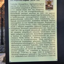 Evangélikus templom Vadosfa - Külső kép