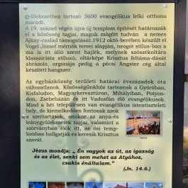 Evangélikus templom Vadosfa - Külső kép