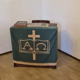Evangélikus templom Edve - Belső