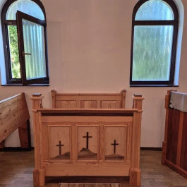 Evangélikus templom Edve - Belső