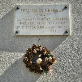 Evangélikus templom Edve - Külső kép