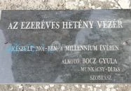 Az ezeréves Hetény vezér Hosszúhetény