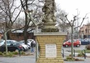 Fájdalmas Krisztus szobor Kiskunfélegyháza