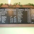 Falafel Bar - Bajcsy-Zsilinszky út Budapest - Étlap/itallap