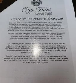 Egy Falat Vendéglő