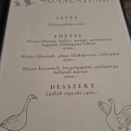 Family Étterem, Dunapataj - Étlap/itallap