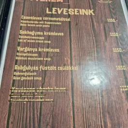 Family Étterem, Dunapataj - Étlap/itallap