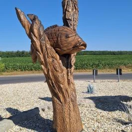 Faragott szobrok (halak) Tengelic - Egyéb