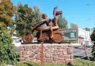 Fat Boy szobor Alsóörs