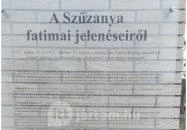 Fatimai kápolna Solymár