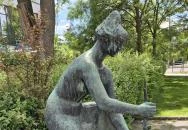 Faültető szobor Gödöllő