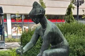 Faültető szobor Gödöllő