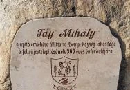 Fáy Mihály emlékére Bénye