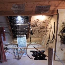 Fegyver kiállítás Szigliget - Belső