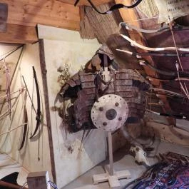 Fegyver kiállítás Szigliget - Belső