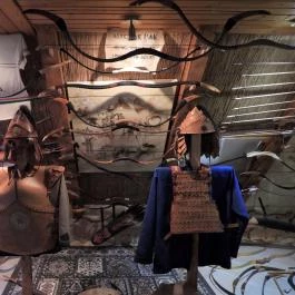 Fegyver kiállítás Szigliget - Belső