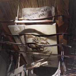 Fegyver kiállítás Szigliget - Belső