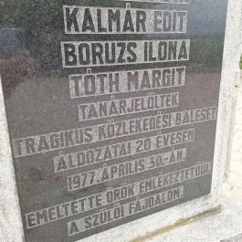 Fejér megyei közúti baleseti emlékhely, Székesfehérvár - Egyéb