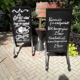 Fék Kávéház Étterem , Balatonakali - Étlap/itallap