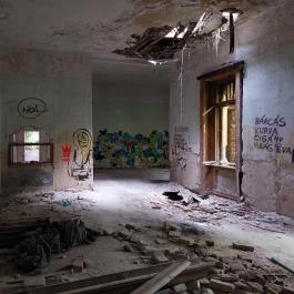 Fekete-kastély Balatonederics - Belső