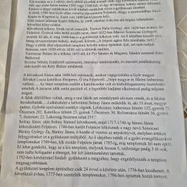 Felpéci Evangélikus templom Felpéc - Belső