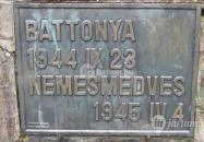 Felszabadulási emlékmű Nemesmedves