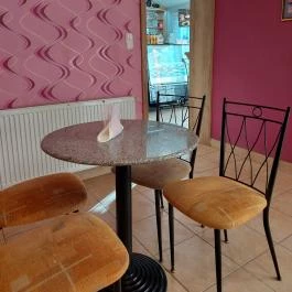 Flamingo Cukrászda, Rétság - Belső