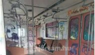 A Földből kitörő metrókocsi Csákberény - Belső