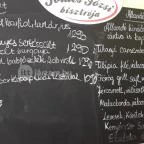 Földes Józsi Bisztrója - Újbuda Budapest - Étlap/itallap